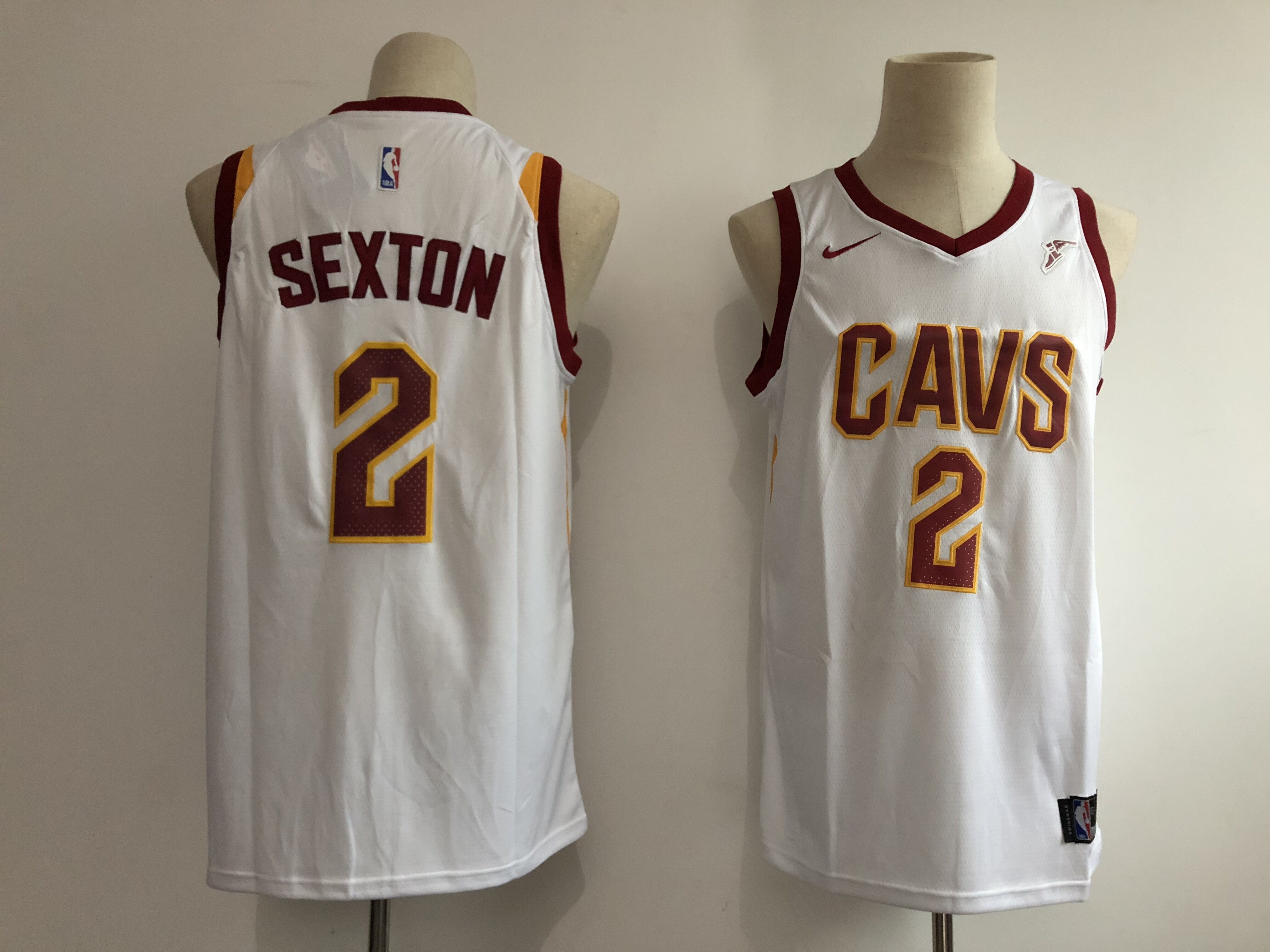 Men Cleveland Cavaliers 2 Sextdn white Game Nike NBA Jerseys